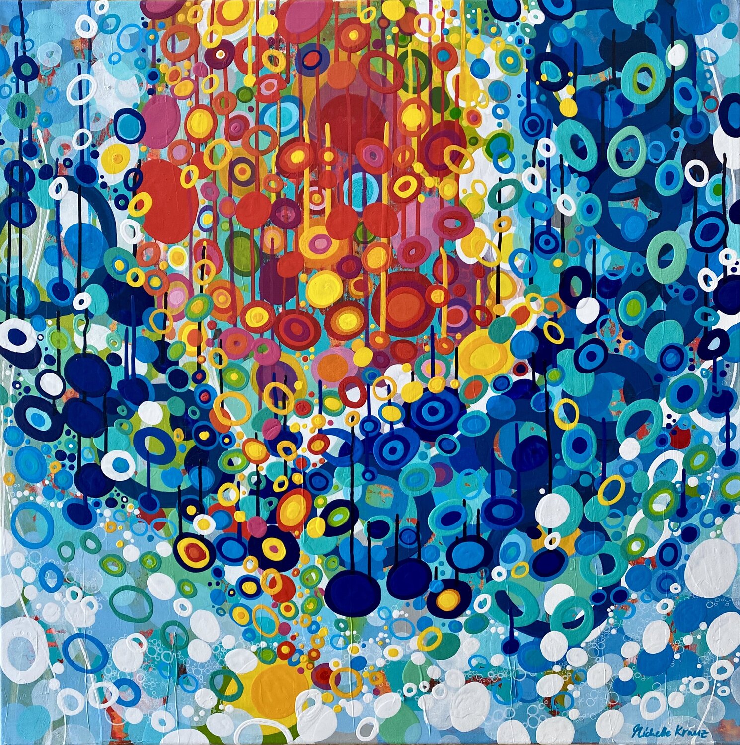 Free your mind Michelle Kranz Original painting for sale