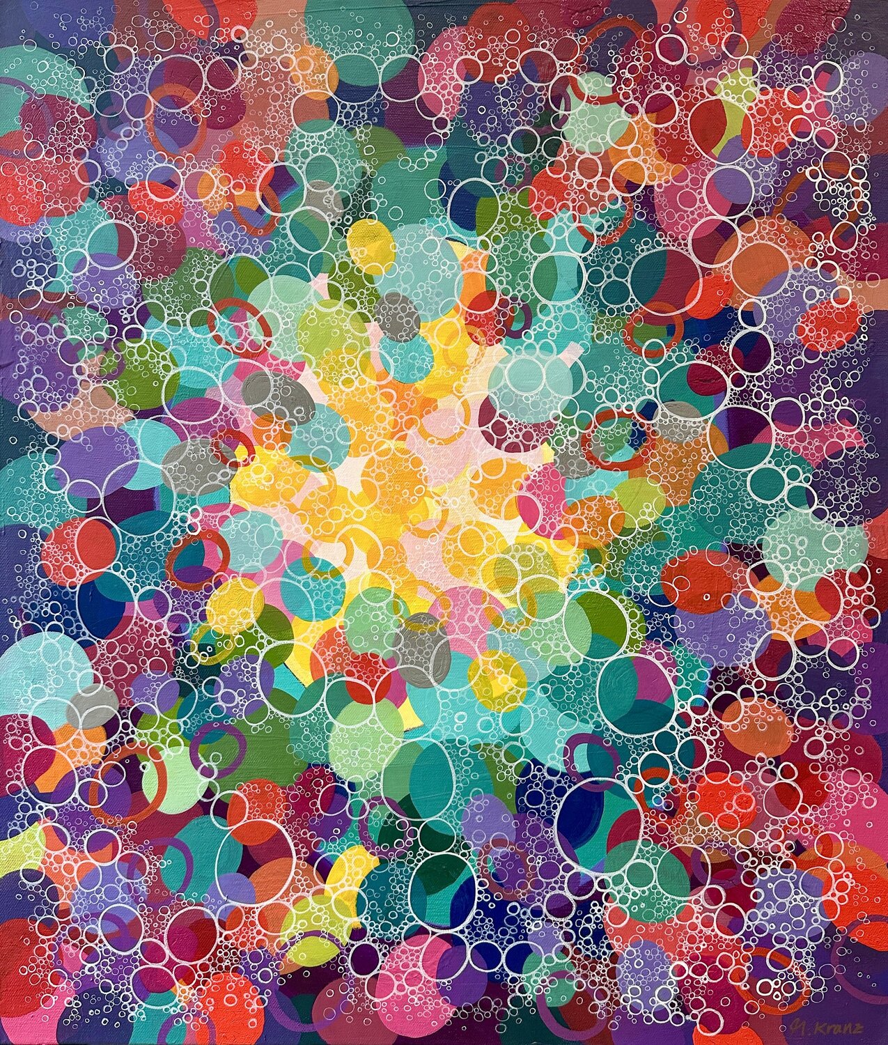 Breakthrough Michelle Kranz Original painting for sale