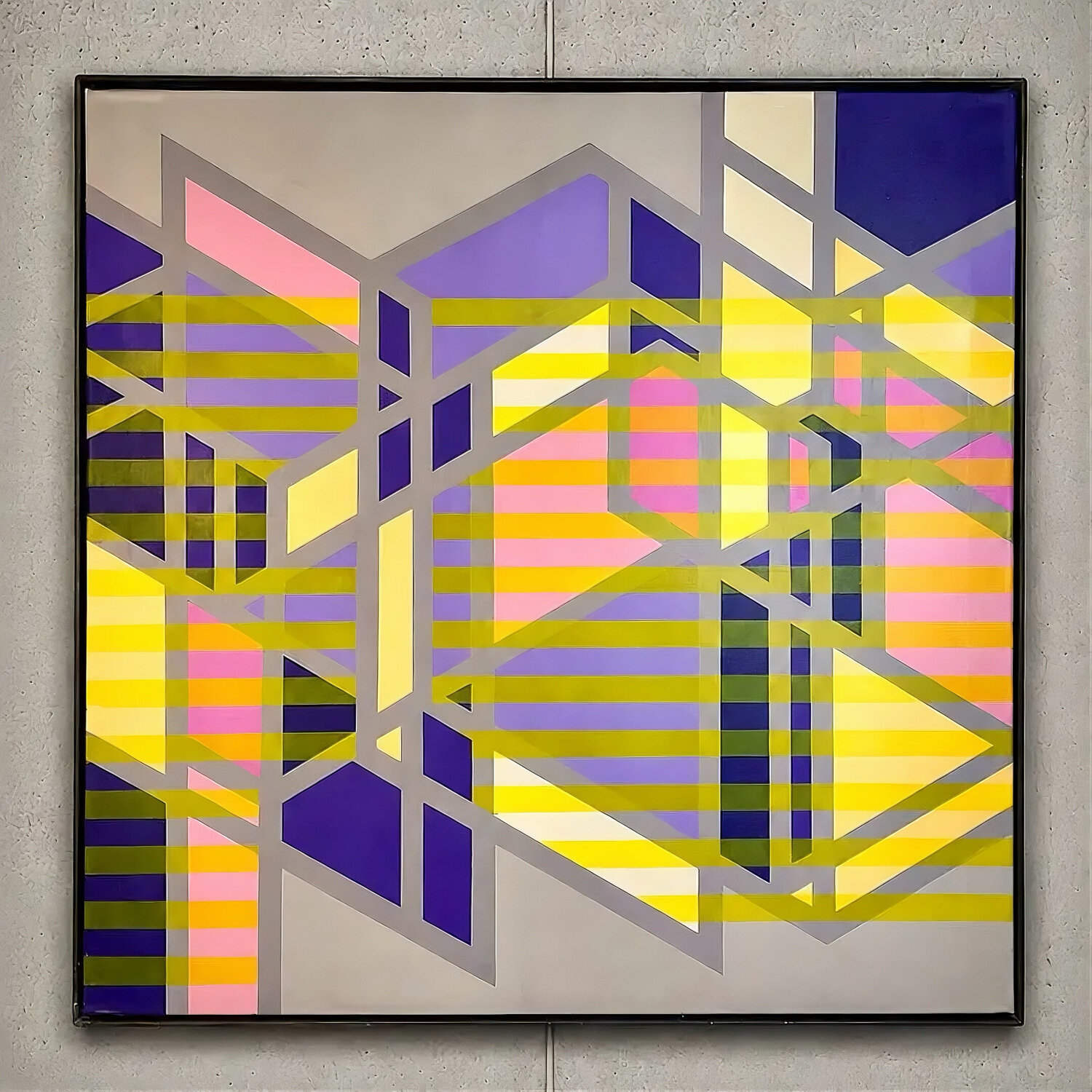 DUODECIM (CANVAS) 2026 Badasar Calbiyik Original painting for sale