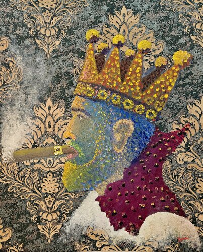 Le Roi by Zoran Jovicic-Spaar, Painting for Sale on Select