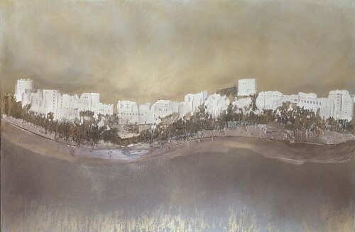 Remparts by Nathalie Van Helshoecht, Painting for Sale on Select