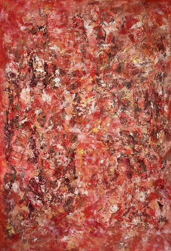 Cherry blossom by Nathalie Van Helshoecht, Painting for Sale on Select