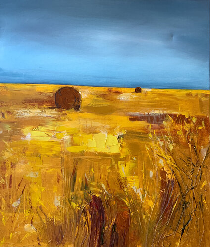 Not earth, there will be heaven.There is no field, but only freedom by Tetiana Maslyk, Painting for Sale on Select