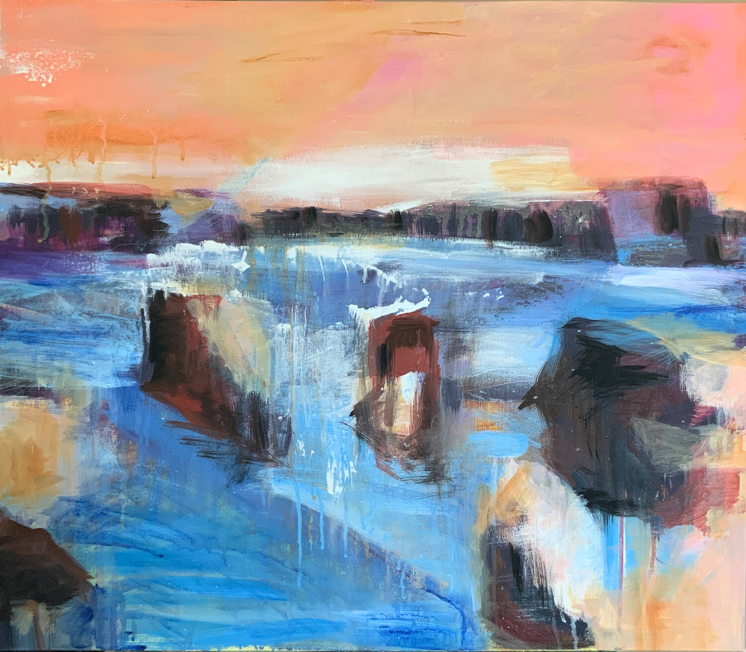 Studies in Melt Tetiana Maslyk Original painting for sale