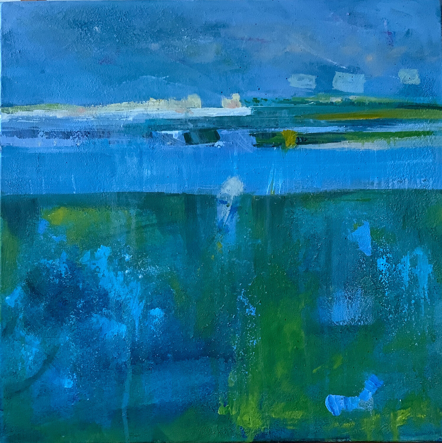 Runoff Tetiana Maslyk Original painting for sale
