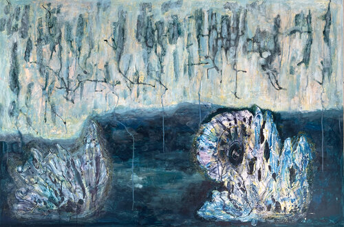 Between Two Breaths by Lana S, Painting for Sale on Select