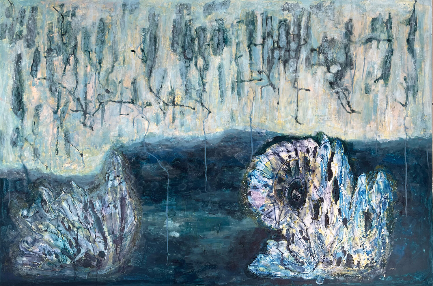 Between Two Breaths Lana S Original painting for sale