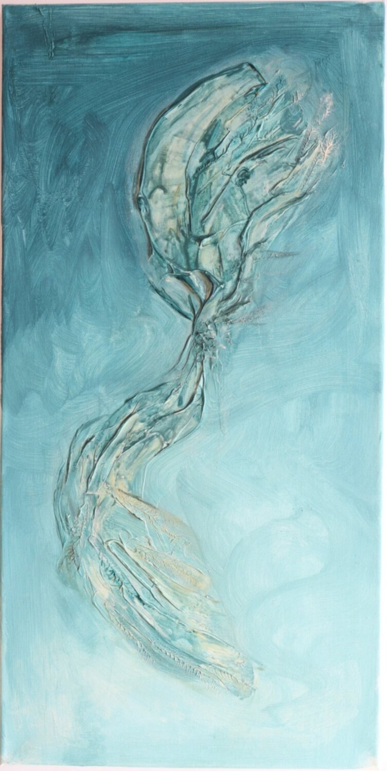 Underneath Lana S Original painting for sale