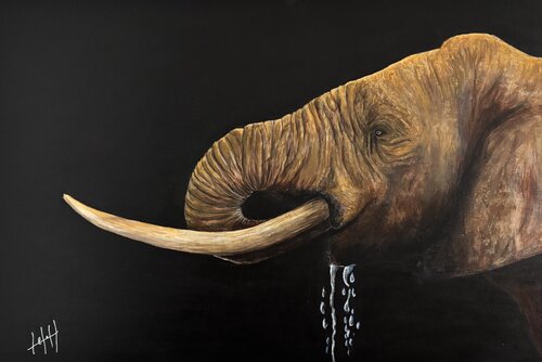 Tu es espoir by Stephanie Lefebvre, Painting for Sale on Select