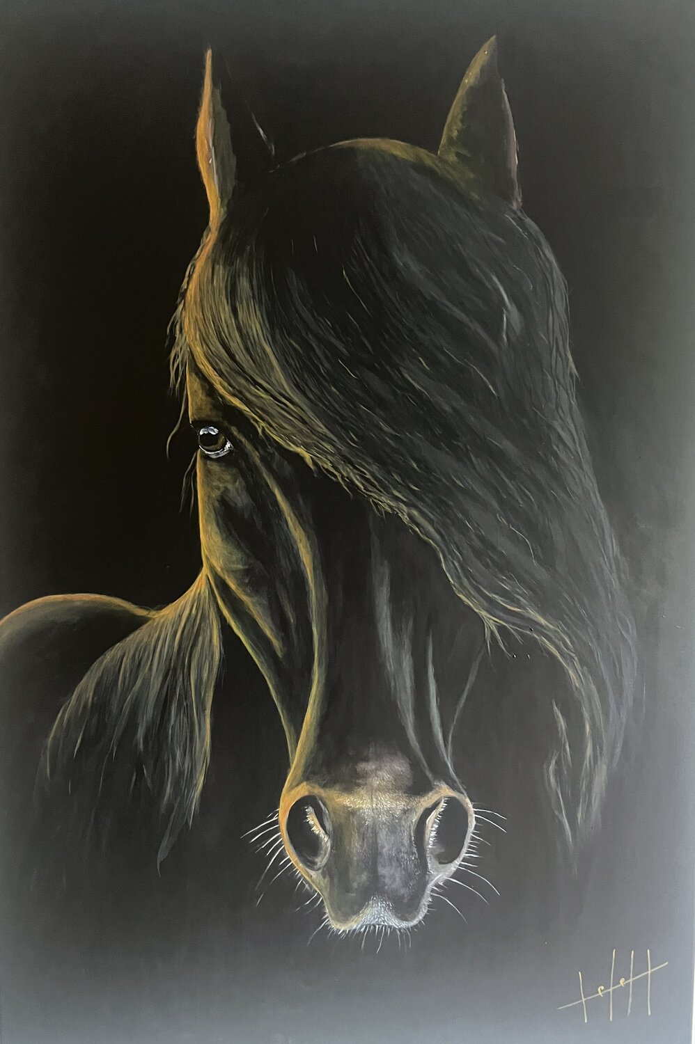 Tu es liberté Stephanie Lefebvre Original painting for sale