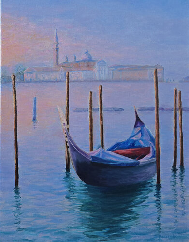 A Moment of Peace. by Olen Kuzenko, Painting for Sale on Select