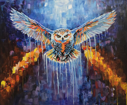 The Guide by Olen Kuzenko, Painting for Sale on Select