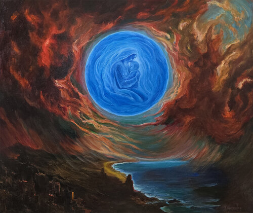 The Eternal Source of Love by Olena Kuzenko, Painting for Sale on Select