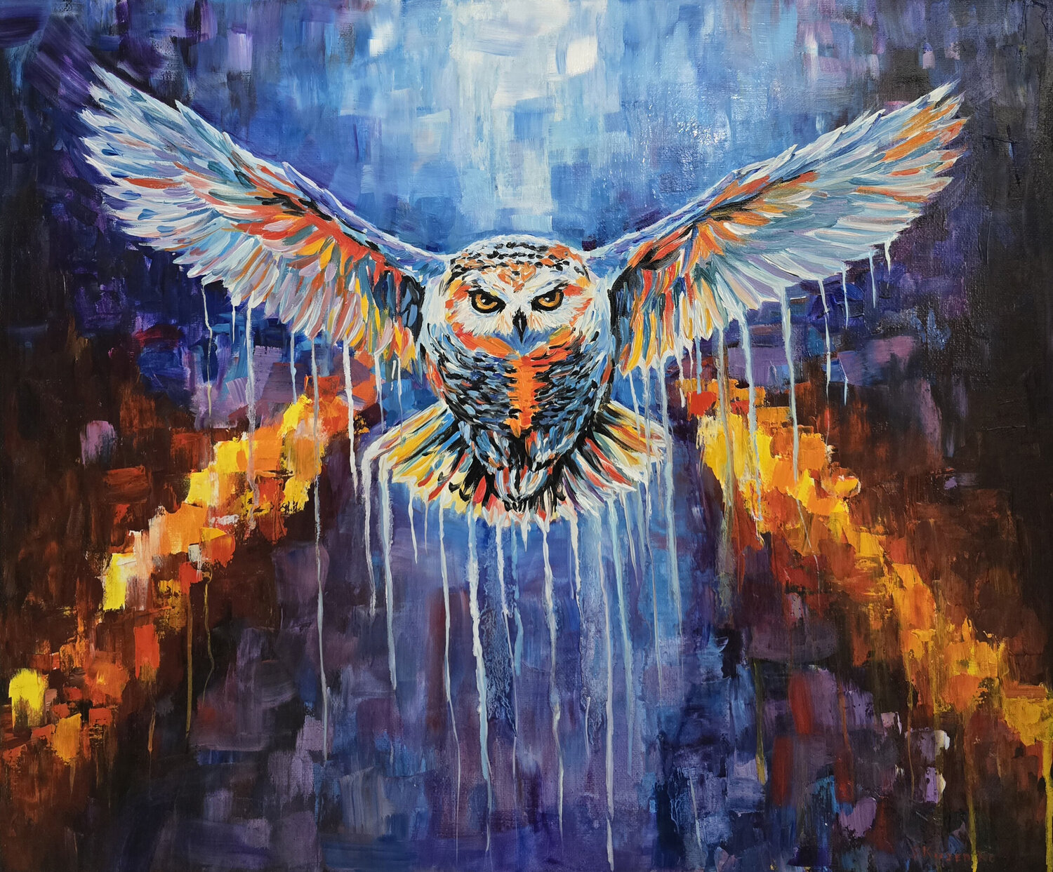 The Guide Olen Kuzenko Original painting for sale
