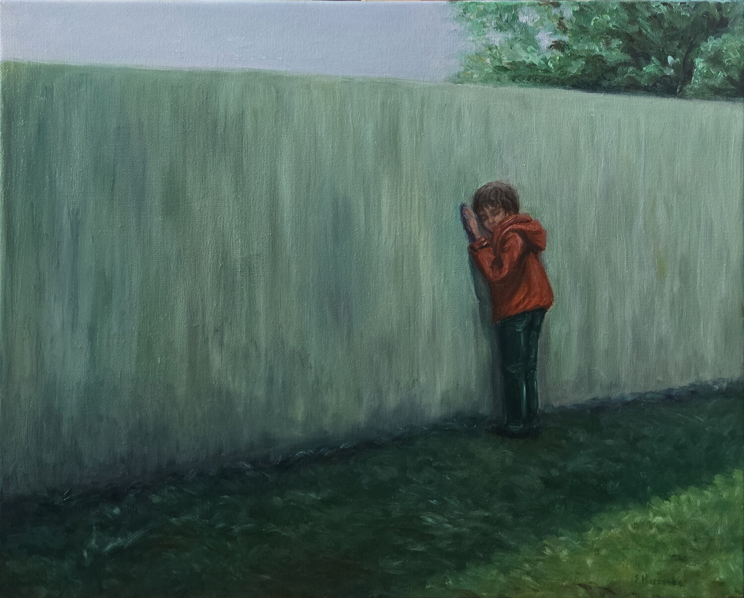 The Future Inevitably Remains Unknown Olen Kuzenko Original painting for sale