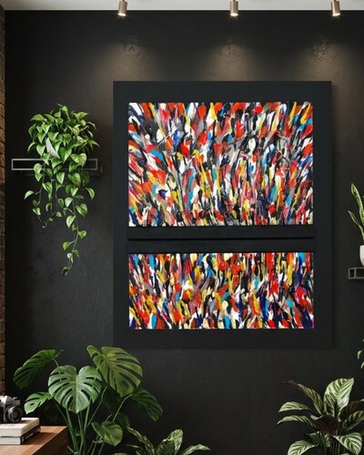 ► 𝐁𝐨𝐮𝐜𝐡𝐞 𝐜𝐨𝐮𝐬𝐮𝐞 - 𝐑𝐨𝐮𝐠𝐞 by Wendie de Kandiss, Sculpture for Sale on Select