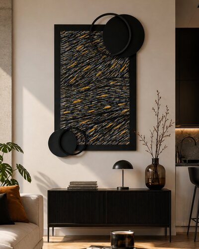 ► 𝐏𝐥𝐮𝐢𝐞 𝐝'𝐞́𝐭𝐨𝐢𝐥𝐞𝐬 𝐟𝐢𝐥𝐚𝐧𝐭𝐞𝐬 by Wendie de Kandiss, Sculpture for Sale on Select