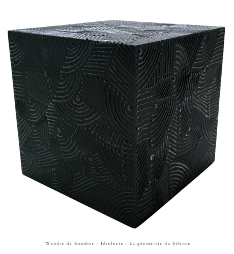 ► CUBE Conceptuel N°3 - L’envie von Wendie de Kandiss, Skulptur kaufen auf Select