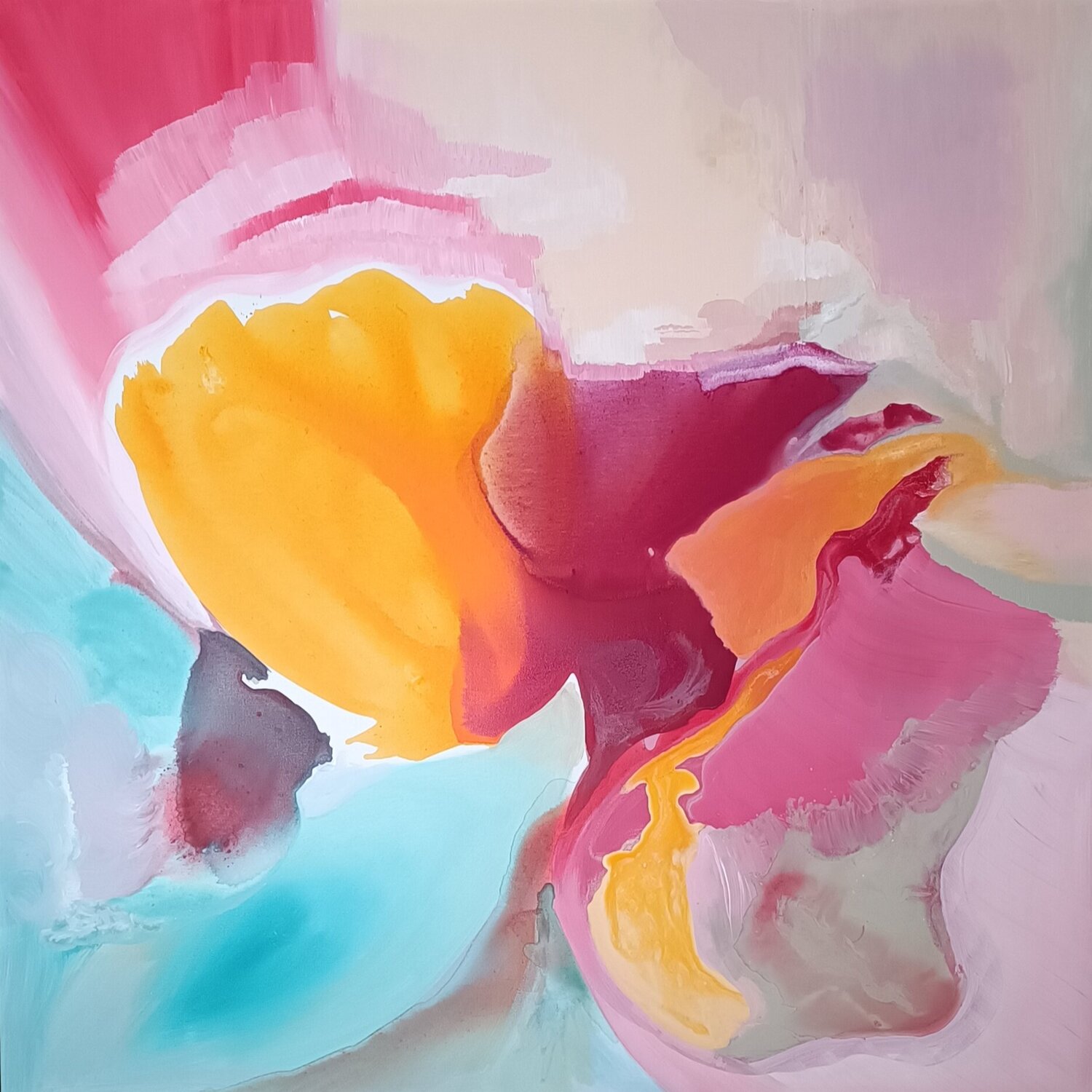Inner Glow Sarah Hüttscher Original painting for sale