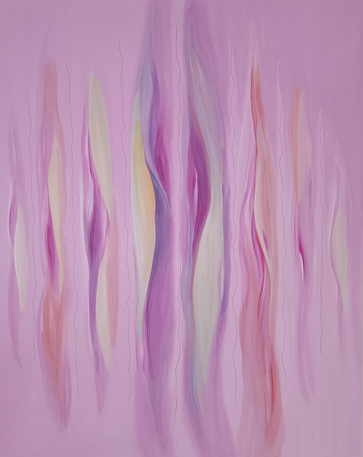 In Lavender Sarah Hüttscher Original painting for sale