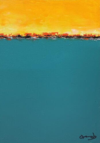 Llindar del silenci by Francesc ORENCH, Painting for Sale on Select