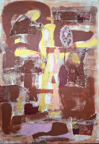Lintrøye by Hanne Giacobbe Helleberg, Painting for Sale on Select
