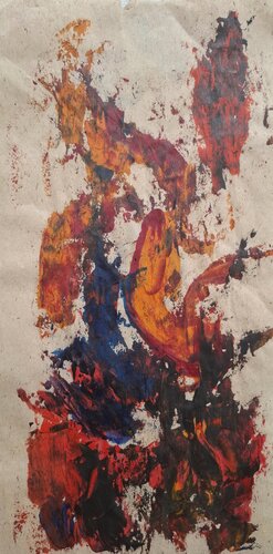 Rose by Hanne Giacobbe Helleberg, Painting for Sale on Select