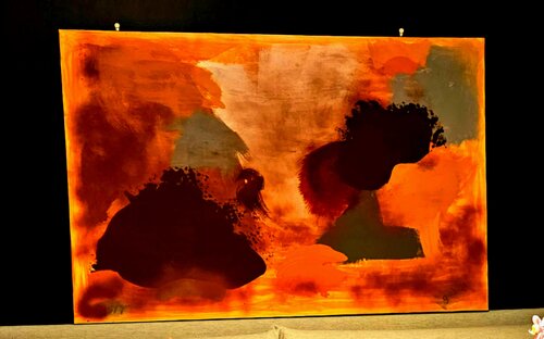Rusty by Hanne Giacobbe Helleberg, Painting for Sale on Select