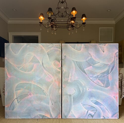 Departures 1 & 2 by Christina Lynch-Burgdorf, Painting for Sale on Select
