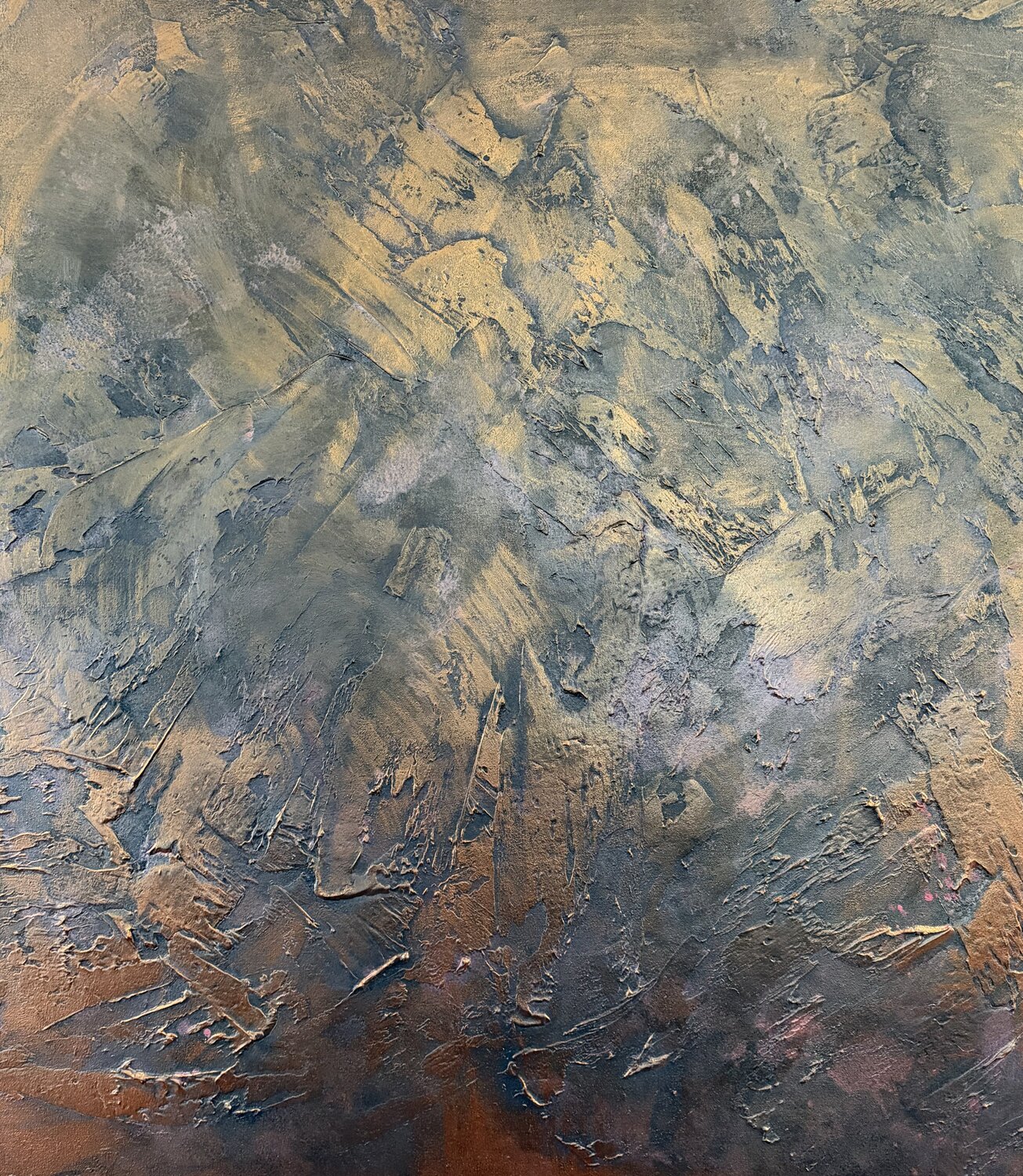 “Quiet Alloy” Christina Lynch-Burgdorf Original painting for sale