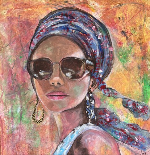 Sunlit Authority by Anna Antonini, Painting for Sale on Select