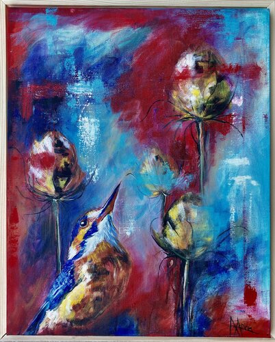 The Last Bloom by Anna Antonini, Painting for Sale on Select