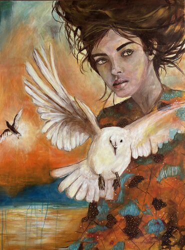 Unfold Your Wings von Anna Antonini, Malerei kaufen auf Select