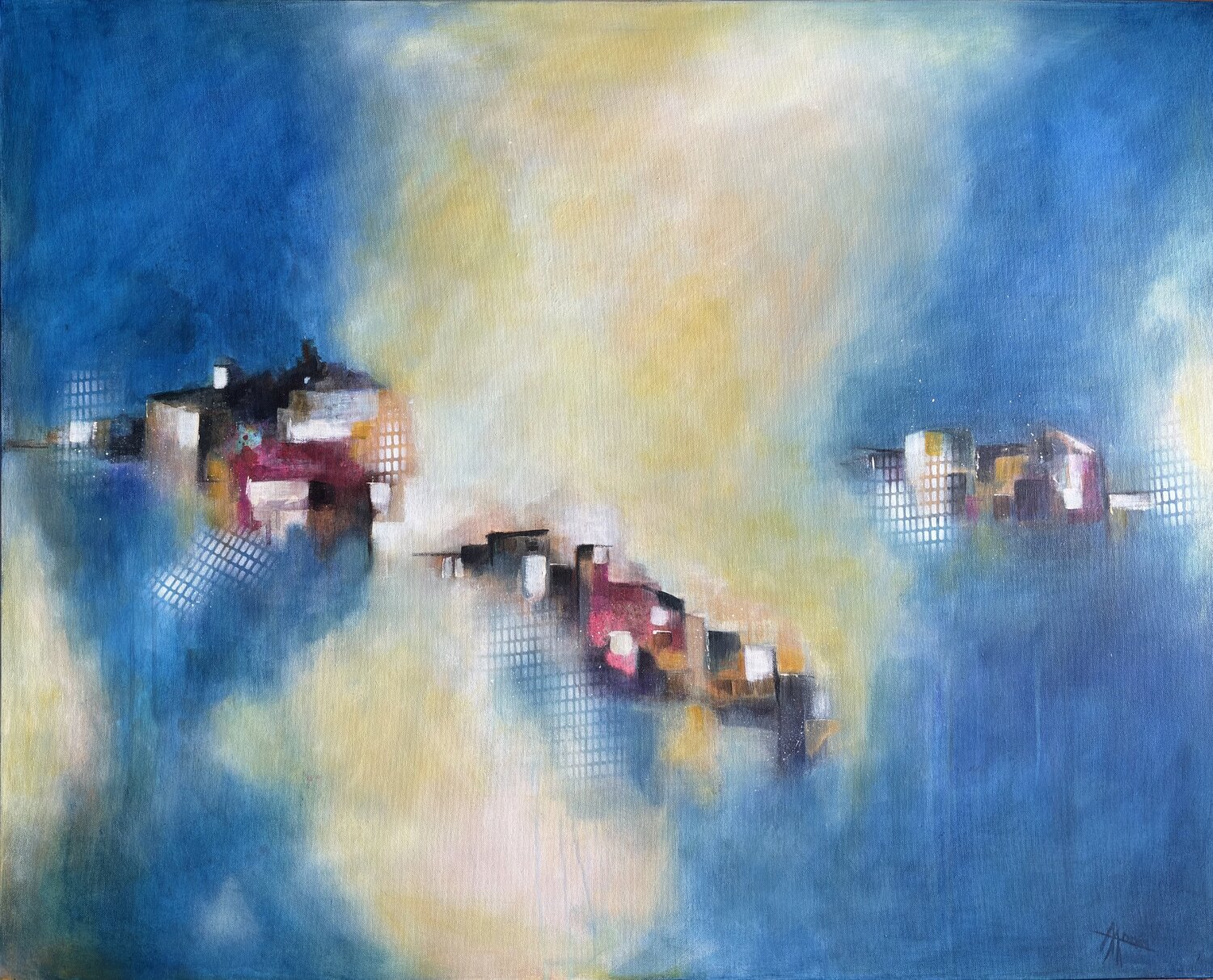 Sky and Memory Anna Antonini Original painting for sale