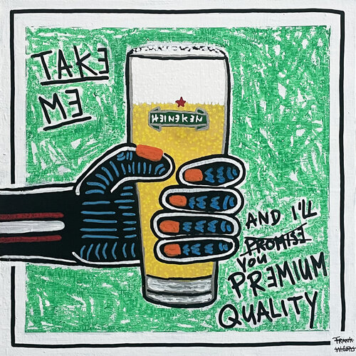TAKE ME / I’LL PROMISE YOU PREMIUM QUALITY by Frank Willems, Painting for Sale on Select