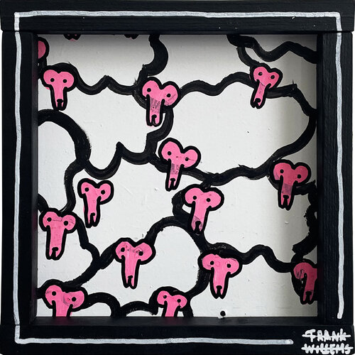 COUNTING SHEEP #1 - Small by Frank Willems, Painting for Sale on Select