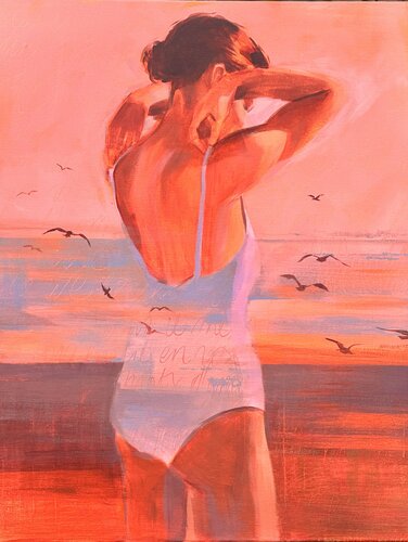 Here I breathe again by Nicole S. Pousset, Painting for Sale on Select