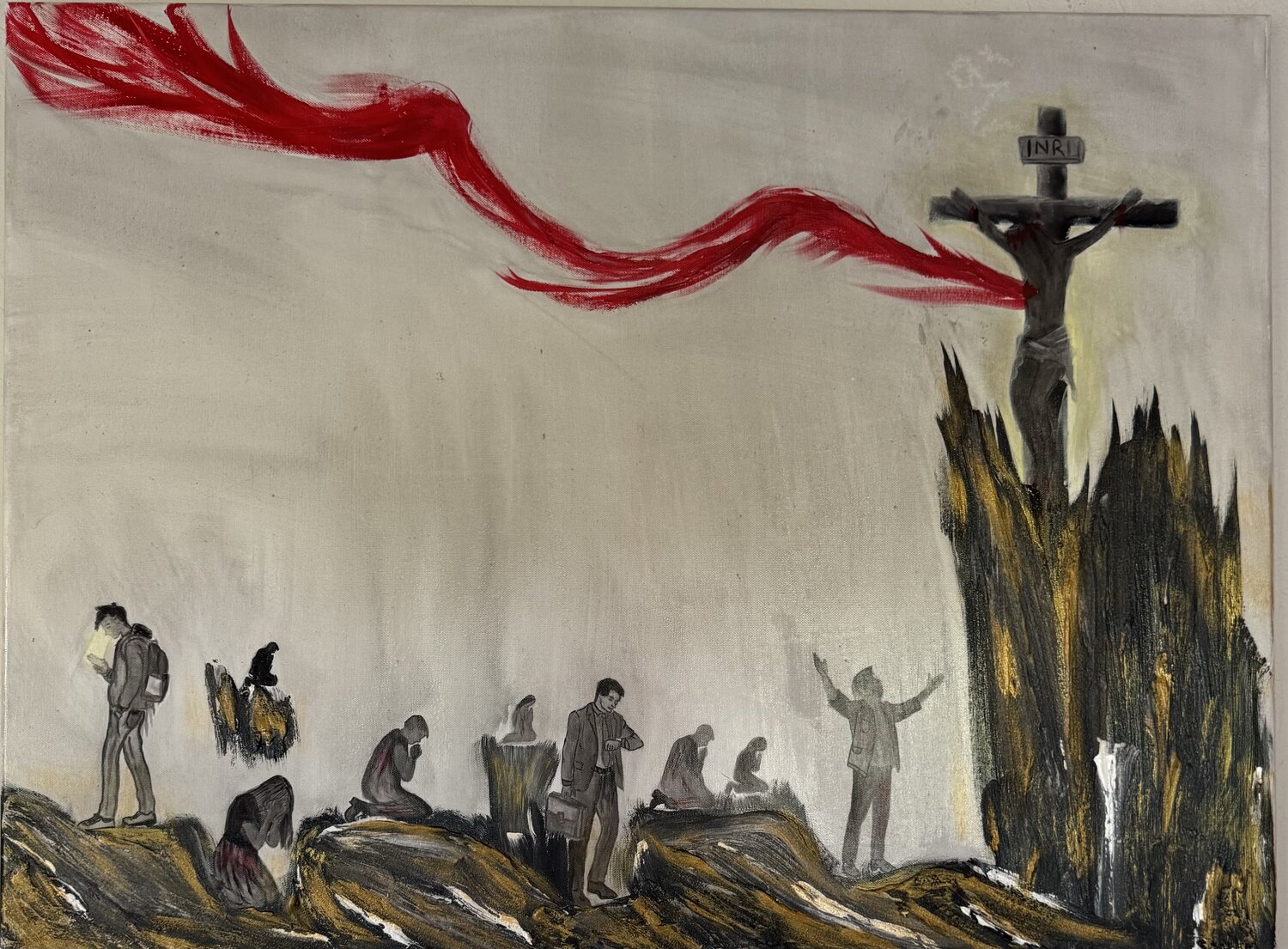 Zeitlos Elvira Süszer Original painting for sale
