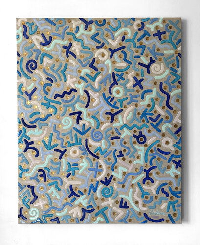 Primordial Ocean von Julia Liubina, Malerei kaufen auf Select