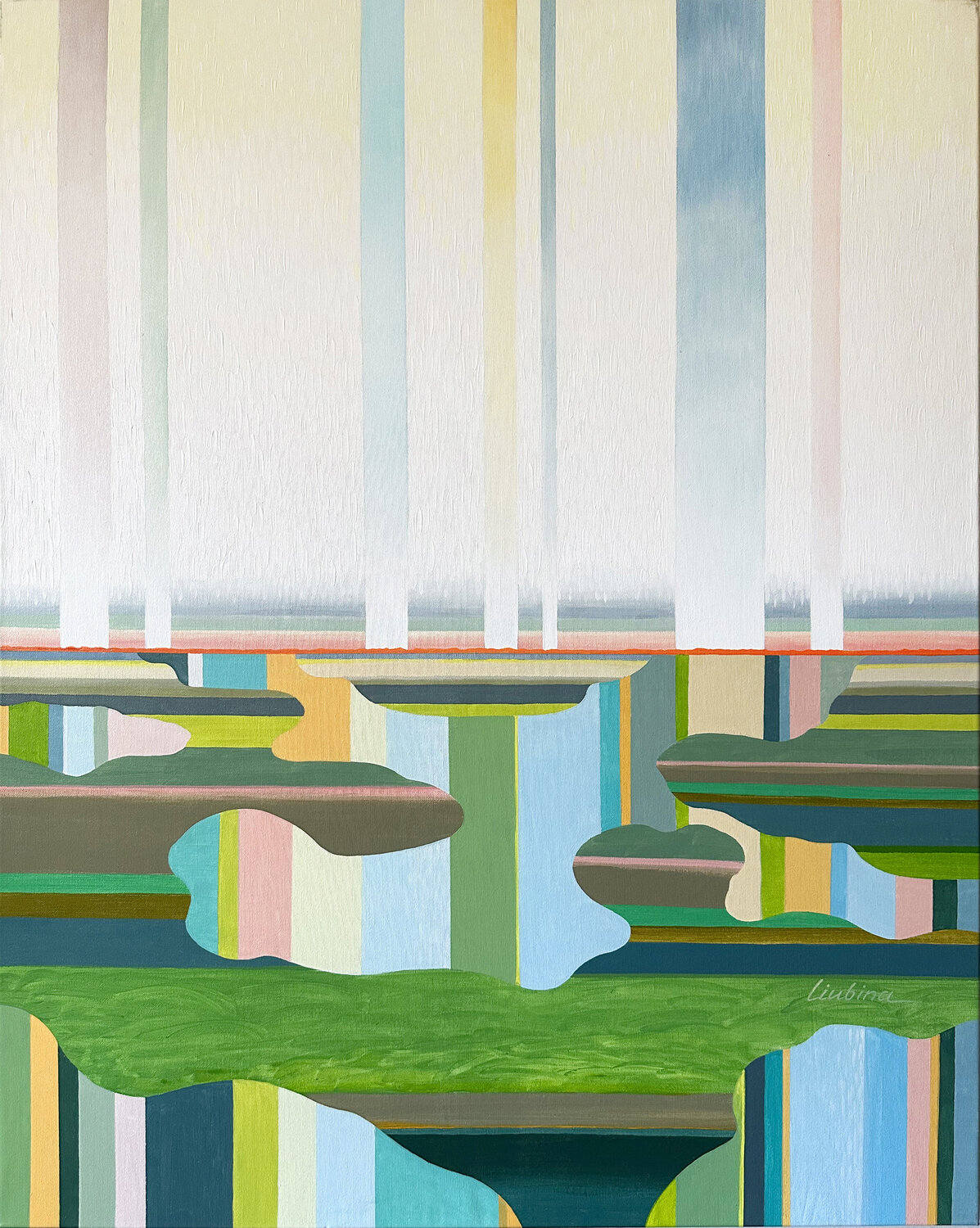 Color Tectonics I Julia Liubina Original painting for sale