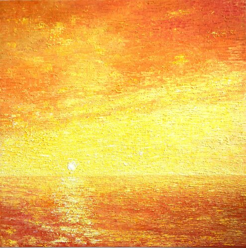 Golden Silence by Galina Vasiljeva, Painting for Sale on Select