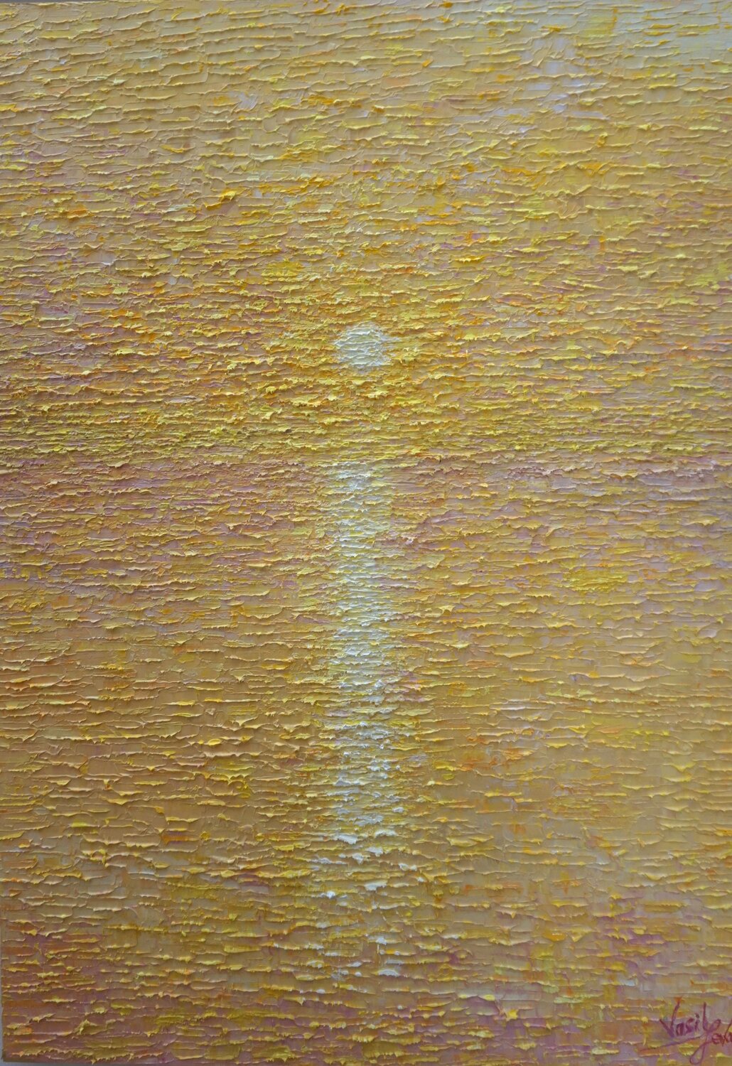 Whispers of Dawn Galina Vasiljeva Original painting for sale