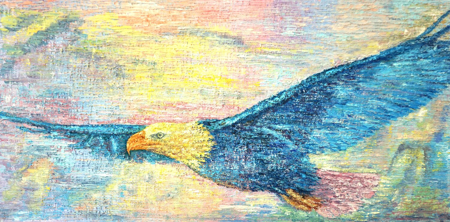 Born to Be Free Galina Vasiljeva Original painting for sale
