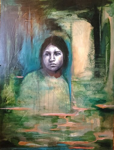 A(e)ntre von Sandra Quintin, Malerei kaufen auf Select