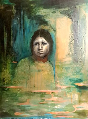 A(e)ntre by Sandra Quintin, Painting for Sale on Select