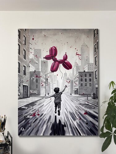 Le rêve d’un enfant by Casto Albarracin Martinez, Painting for Sale on Select