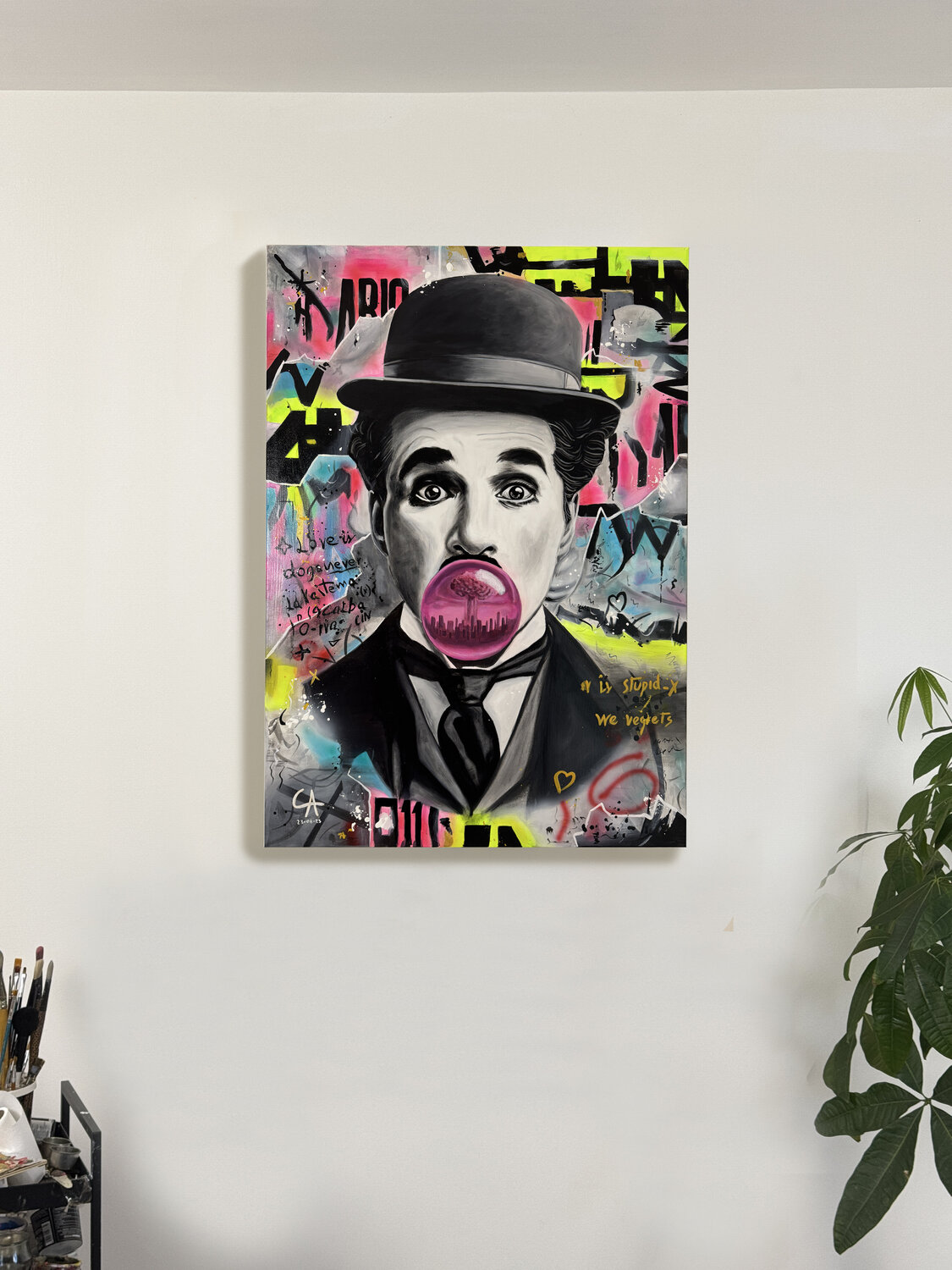 Le Reflet de l’Âme Casto Albarracin Martinez Original painting for sale