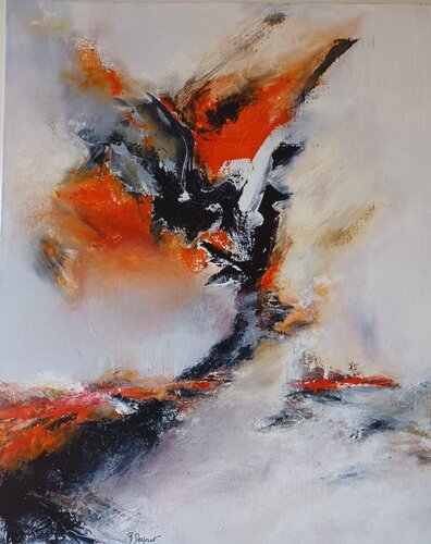 EXPLOSION by Béatrice Desprat, Painting for Sale on Select