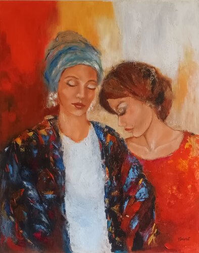 PETITS SECRETS by Béatrice Desprat, Painting for Sale on Select