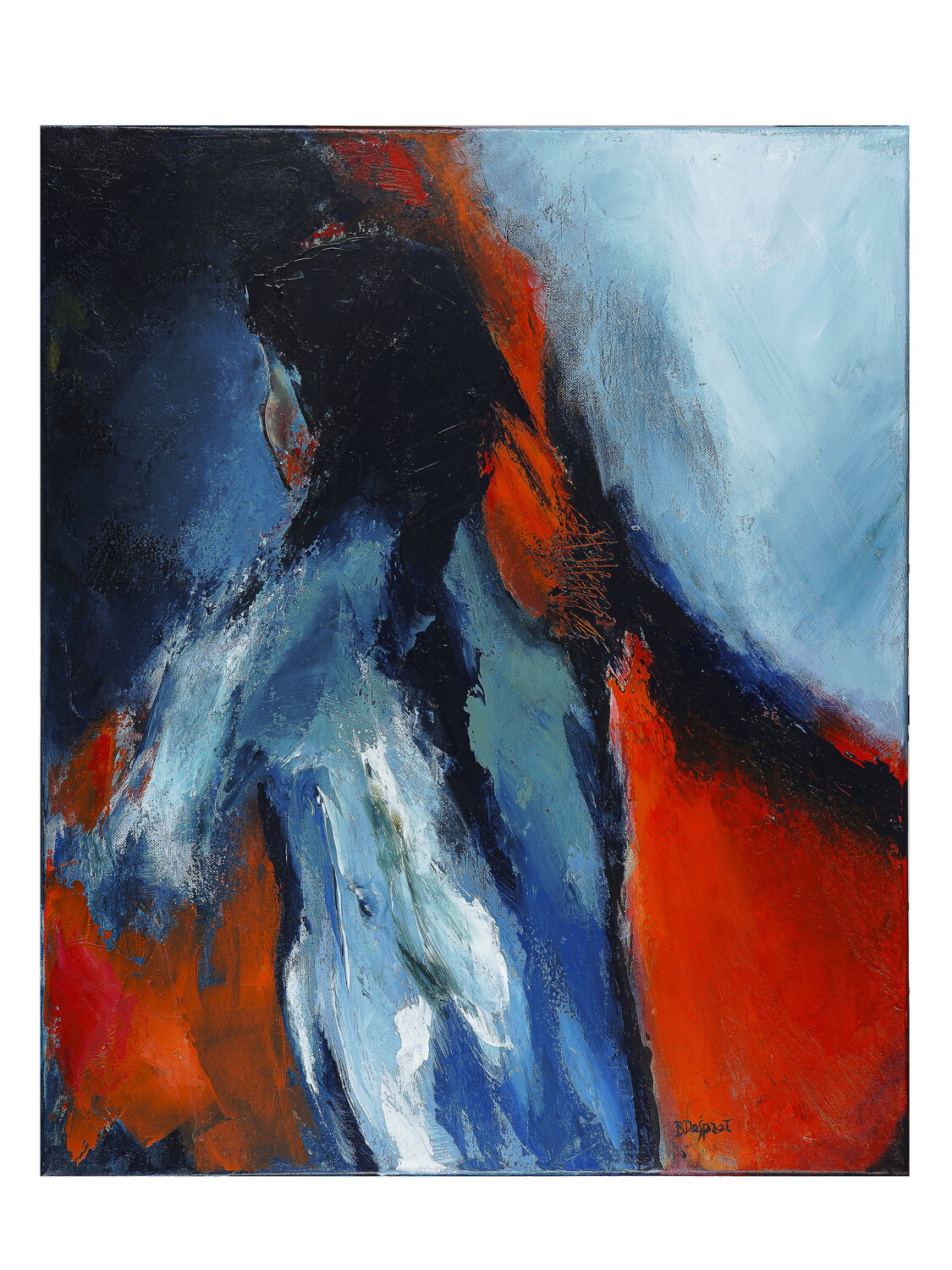 INSOUCIANCE Béatrice Desprat Original painting for sale